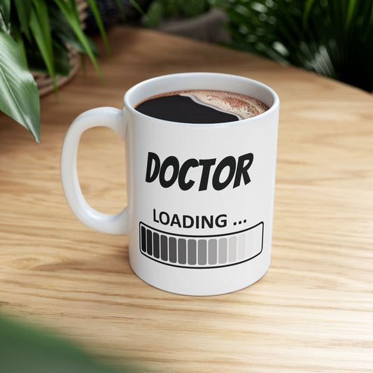 Doctor Loading Coffee Mug