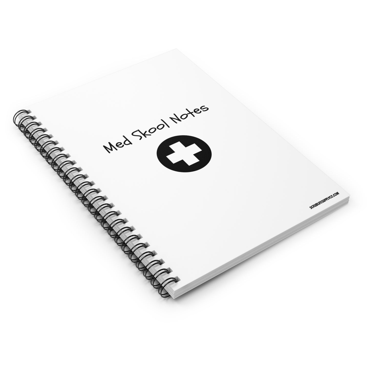 "Med Skool" Notes Spiral Notebook